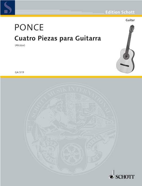 Front Cover Image Cuatro Piezas 