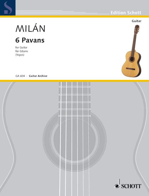 Front Cover Image 6 Pavans 