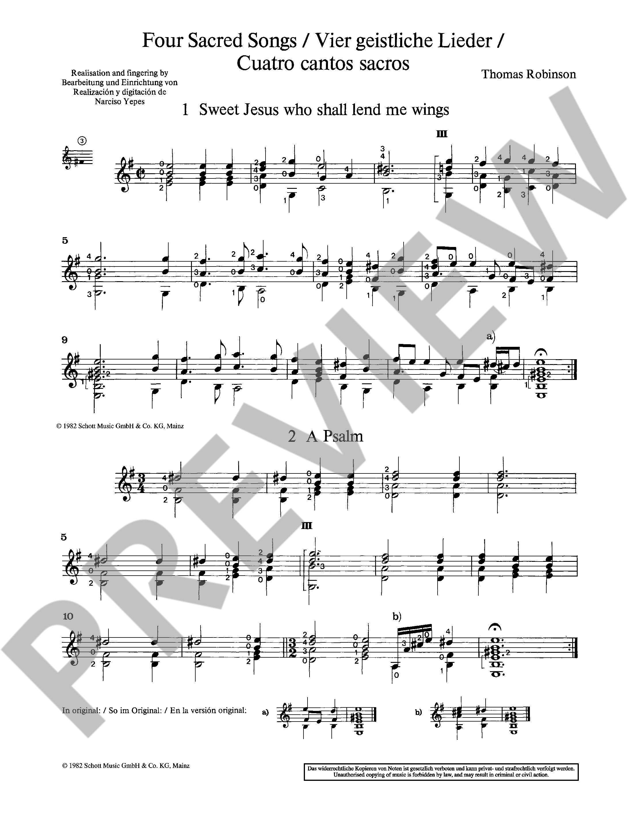 Other Cover Image Vier geistliche Lieder 