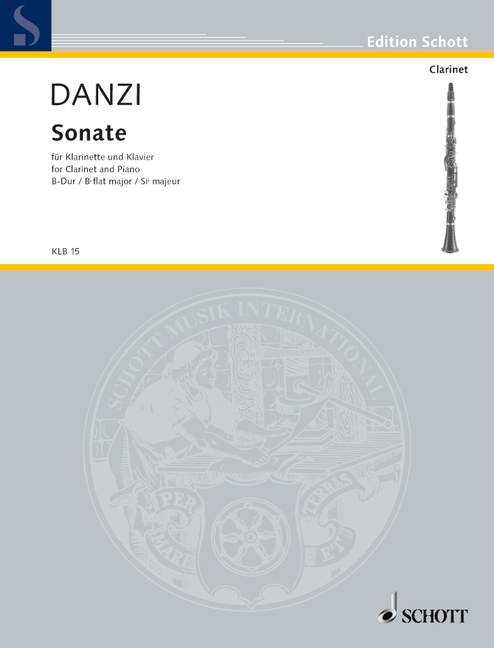Front Cover Image Sonate B-Dur 