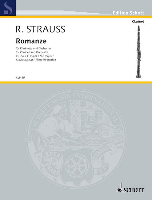 Front Cover Image Romanze Es-Dur o. Op. AV. 61 