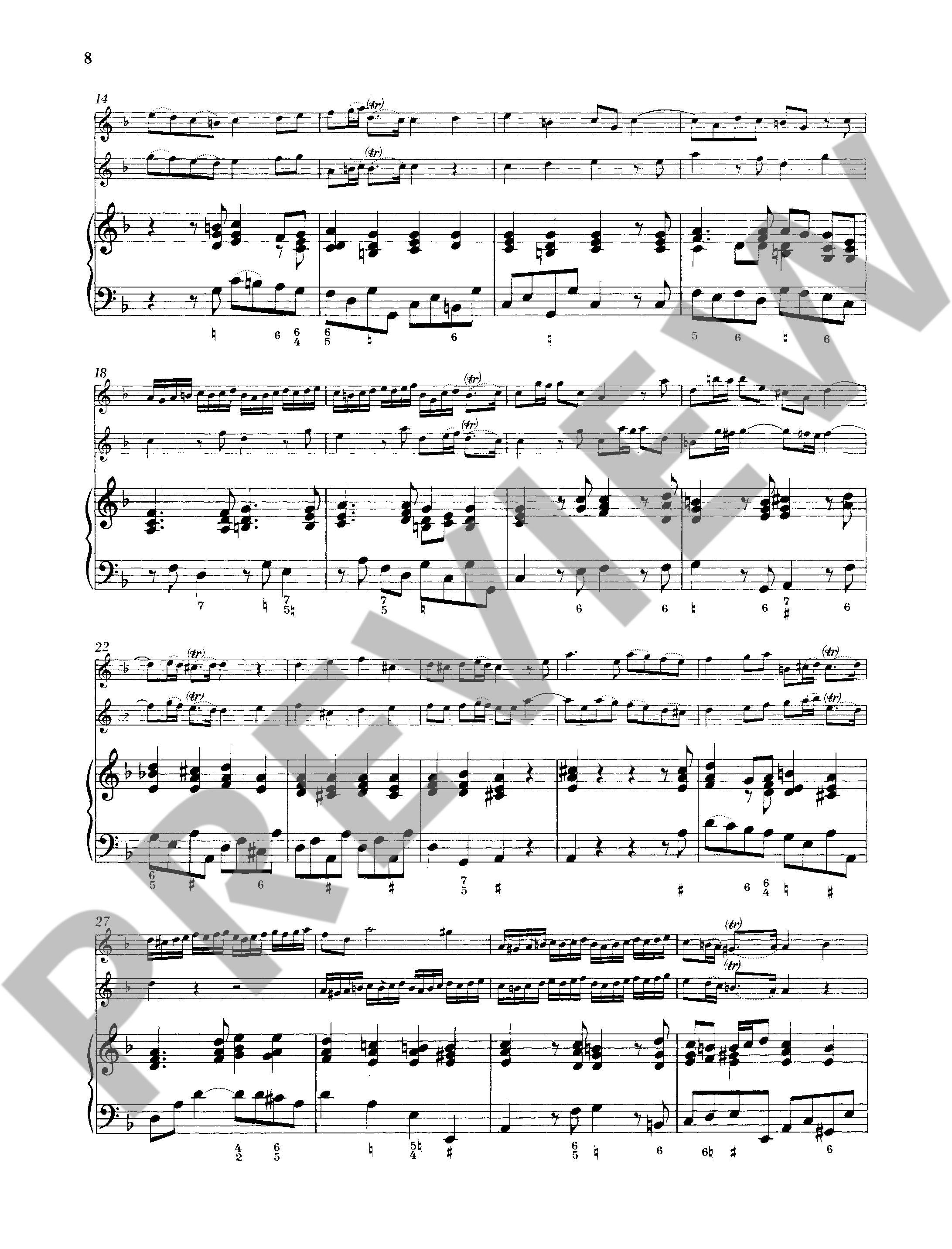 Other Cover Image Triosonate F-Dur 