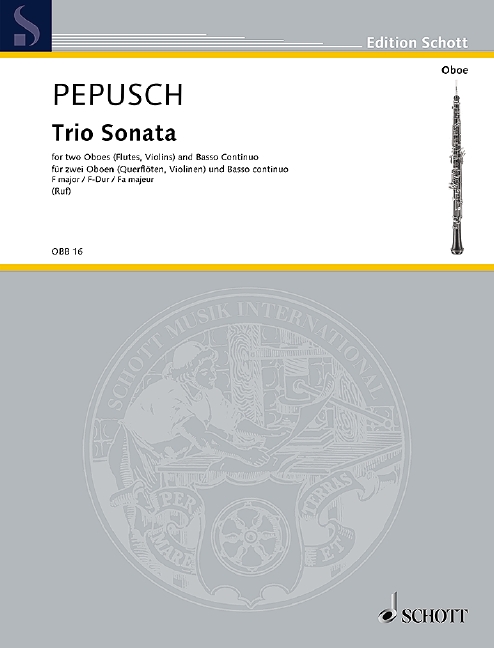 Front Cover Image Triosonate F-Dur 