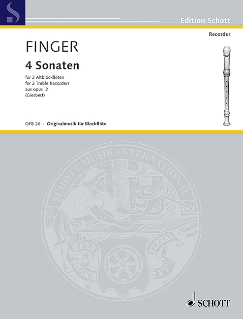 Front Cover Image Vier Sonaten aus op. 2 
