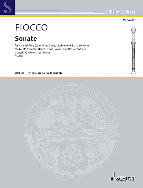 Front Cover Image Sonate g-Moll 