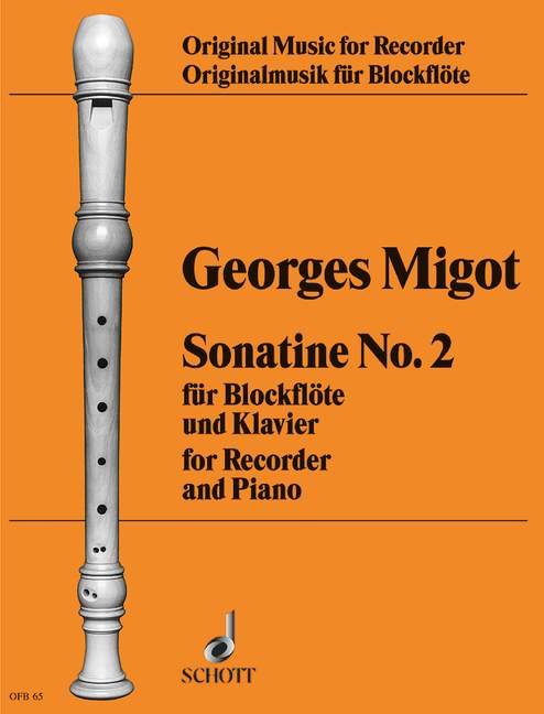 Front Cover Image Sonatine No. 2 