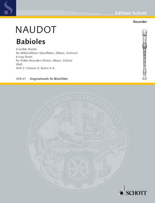 Front Cover Image Babioles op. 10 