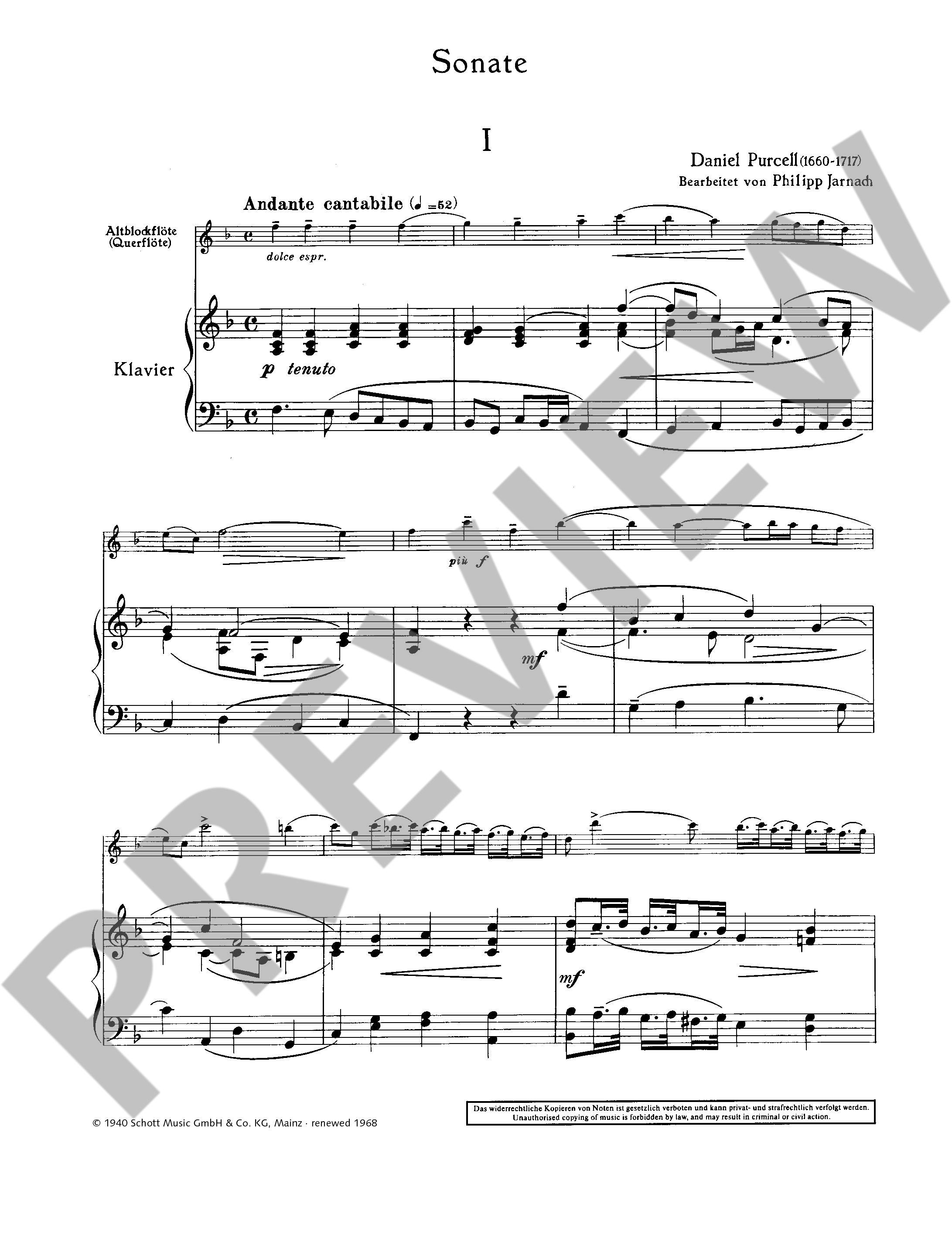 Other Cover Image Sonate F-Dur 
