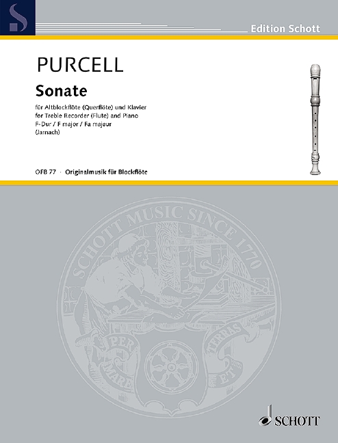 Front Cover Image Sonate F-Dur 