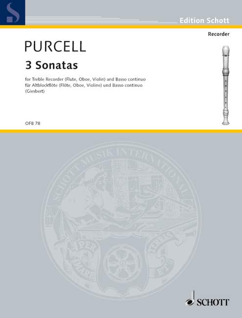 Front Cover Image Drei Sonaten 