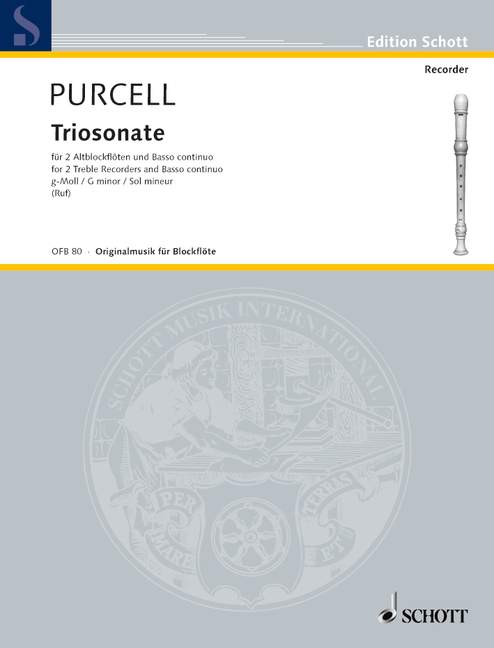 Front Cover Image Triosonate g-Moll 