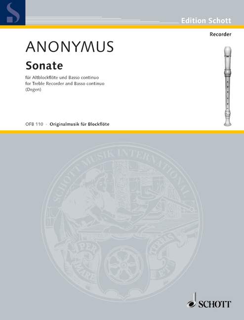 Front Cover Image Sonate F-Dur 