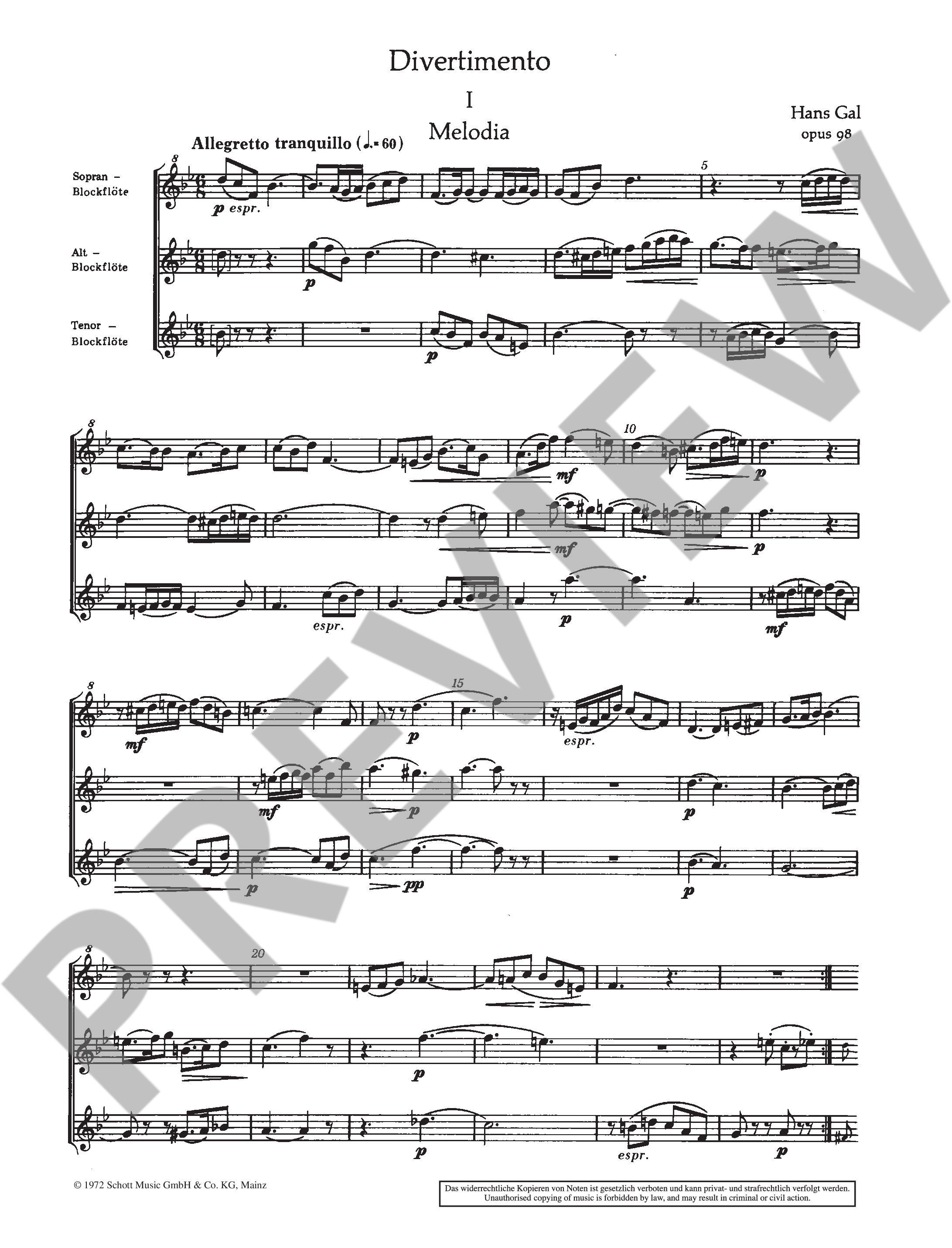 Other Cover Image Divertimento op. 98 