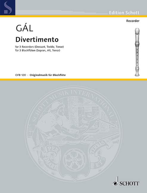 Front Cover Image Divertimento op. 98 