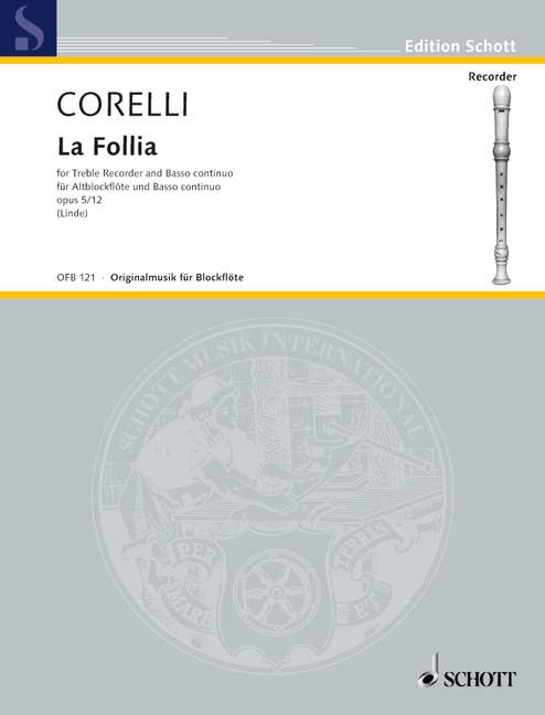 Front Cover Image La Follia op. 5/12 
