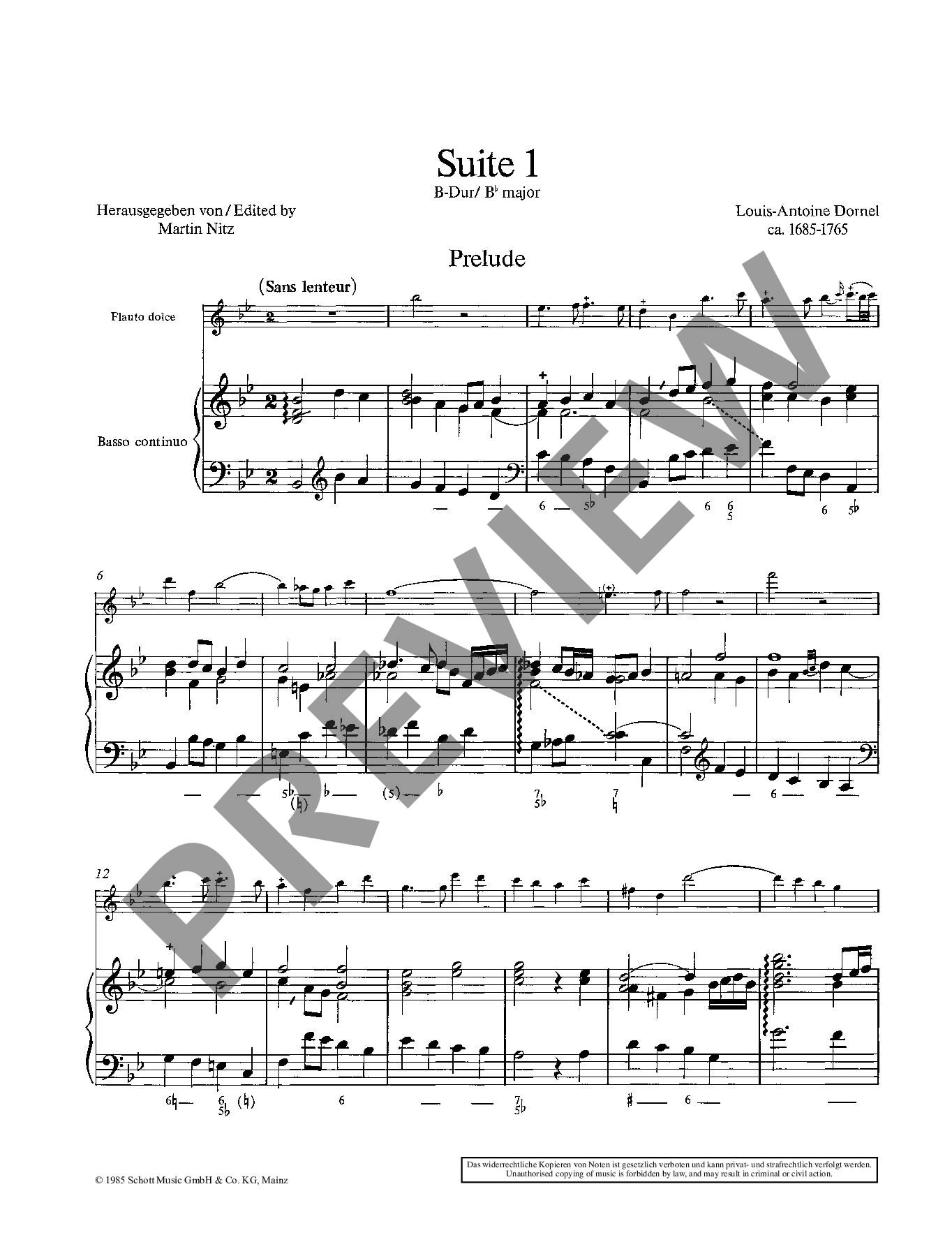 Other Cover Image Suite I B-Dur 