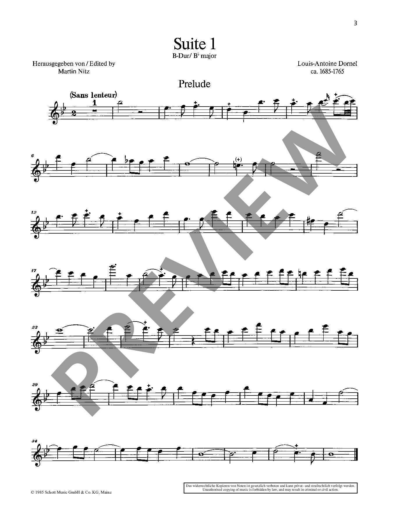 Other Cover Image Suite I B-Dur 