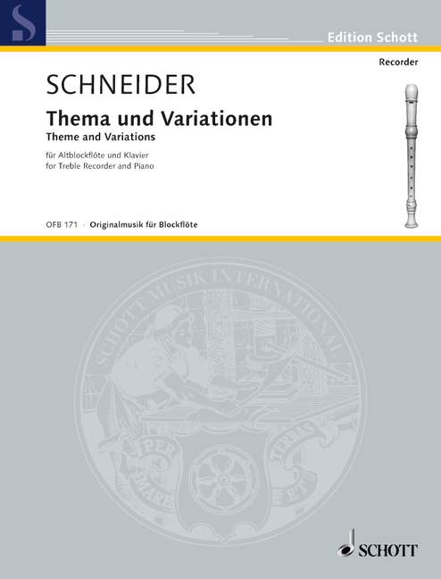 Front Cover Image Thema und Variationen 