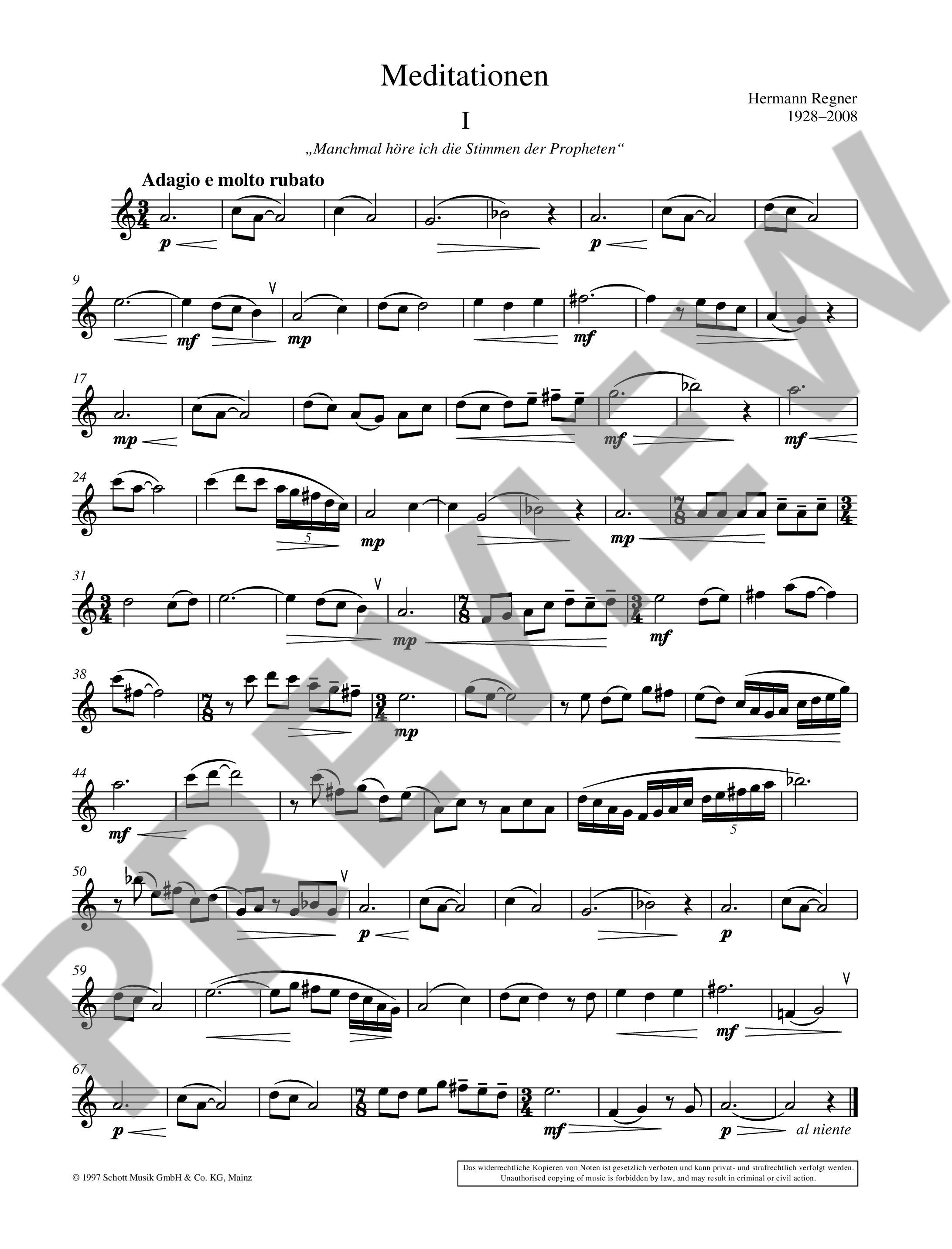 Other Cover Image Meditationen 