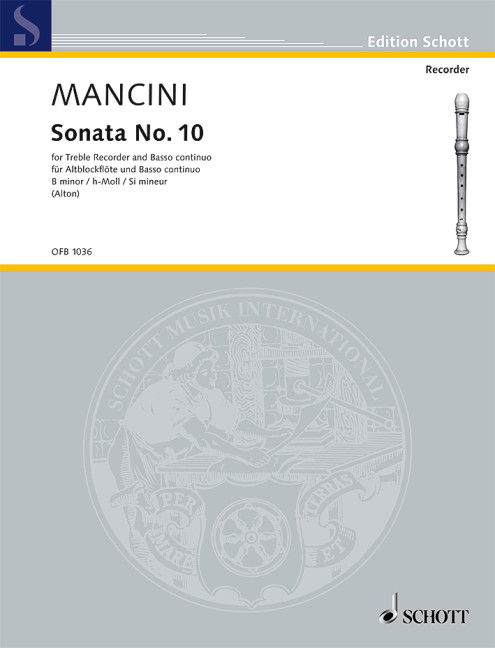 Front Cover Image Sonata No. 10 h-Moll 