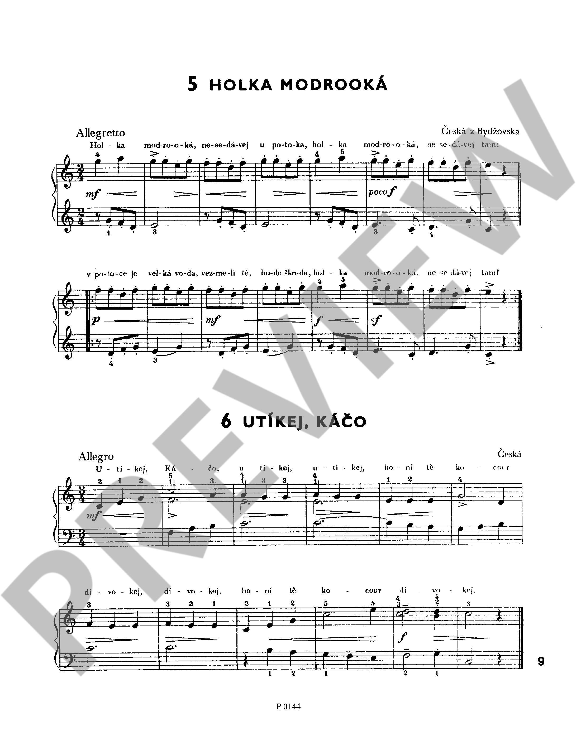 Other Cover Image Tschechische Volks- und Weihnachtslieder 