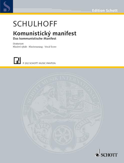 Front Cover Image Komunistický manifest WV 100 