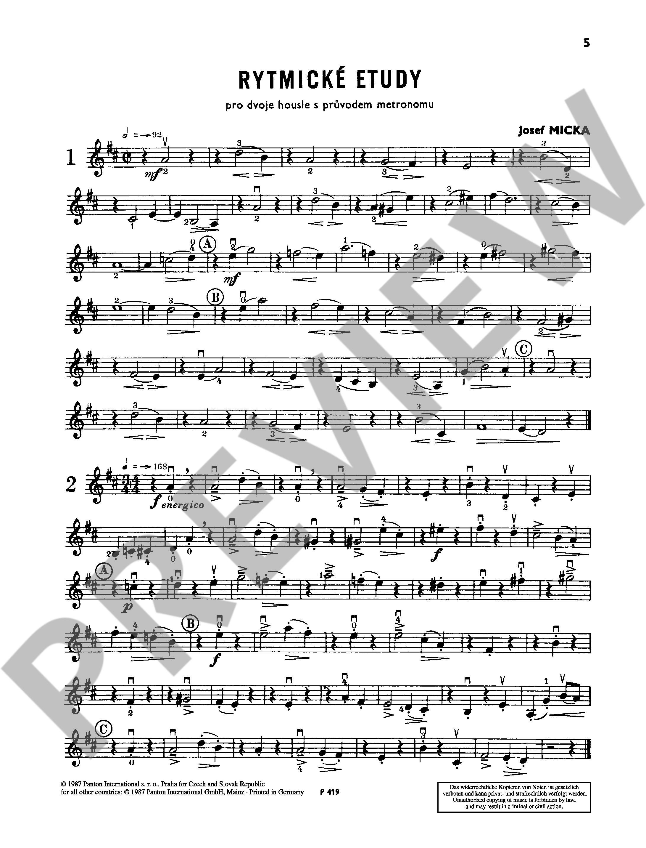 Other Cover Image Rhythmische Etüden 