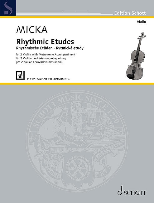 Front Cover Image Rhythmische Etüden 