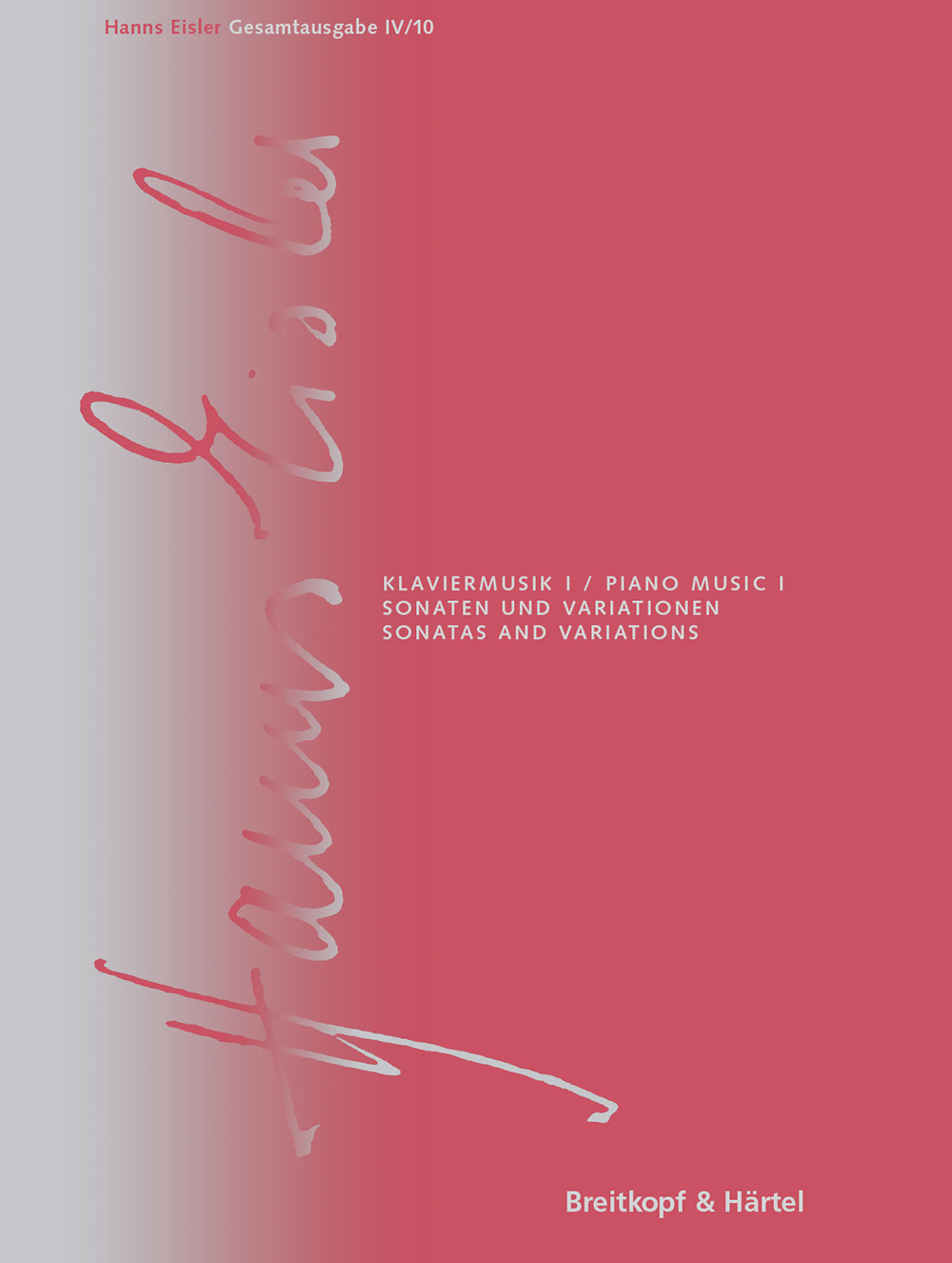 Front Cover Image Klaviermusik Bd. 1