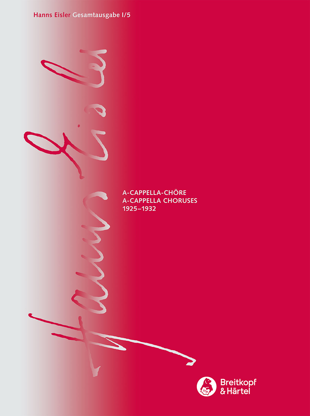 Front Cover Image a cappella Chöre