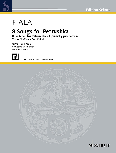 Front Cover Image 8 Liedchen für Petruschka 