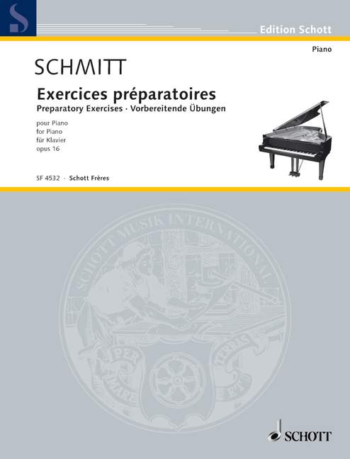 Front Cover Image Vorbereitende Übungen op. 16 
