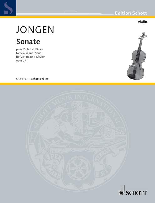Front Cover Image Sonate op. 27 