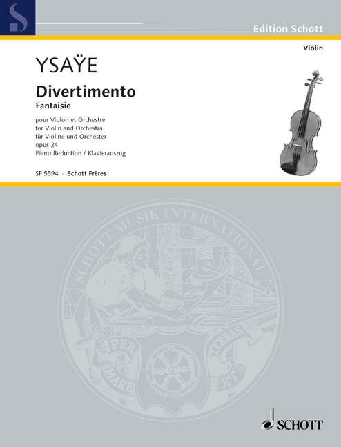Front Cover Image Divertimento op. 24 
