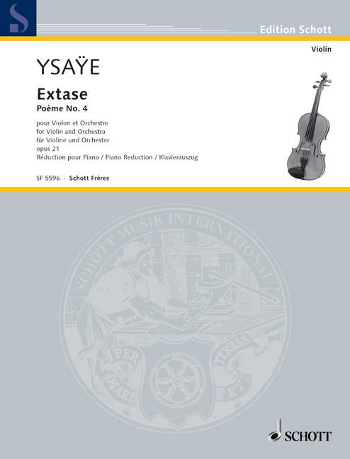 Front Cover Image Extase op. 21 