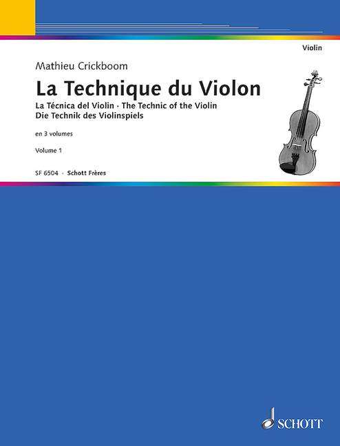 Front Cover Image Die Technik des Violinspiels Vol. 1