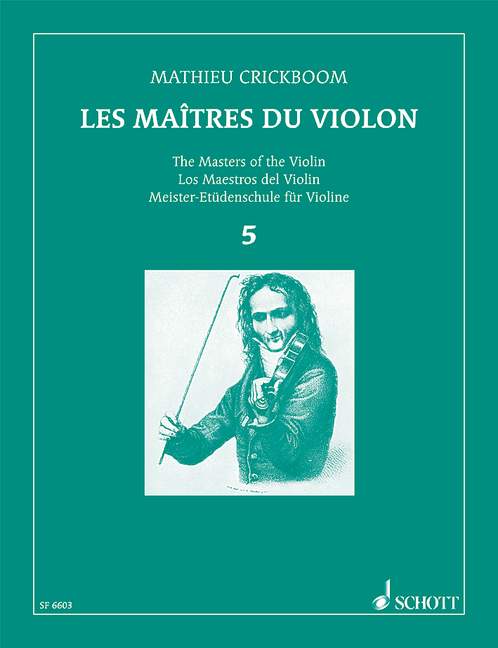 Front Cover Image Die Meister der Violine Vol. V