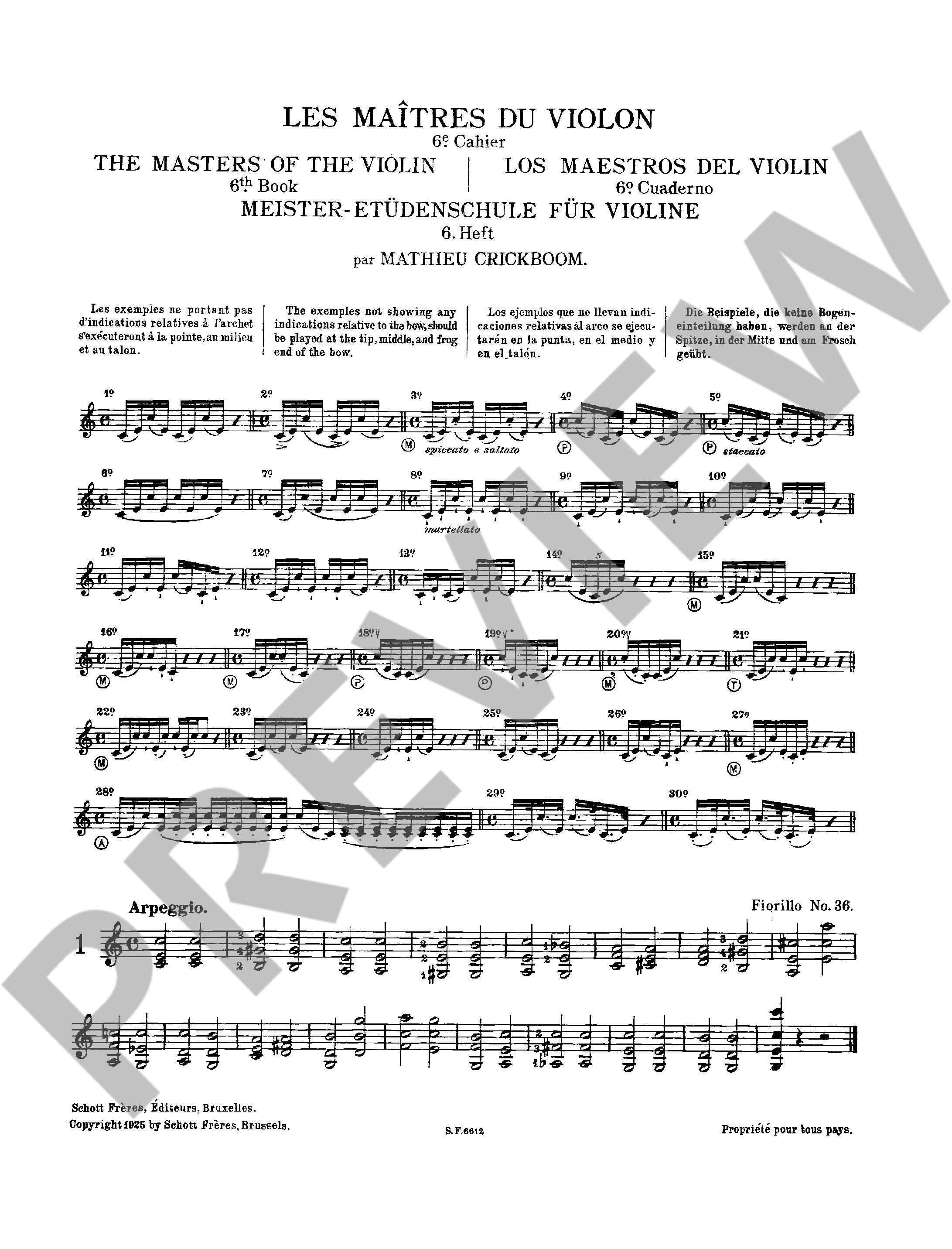 Other Cover Image Die Meister der Violine Band 6