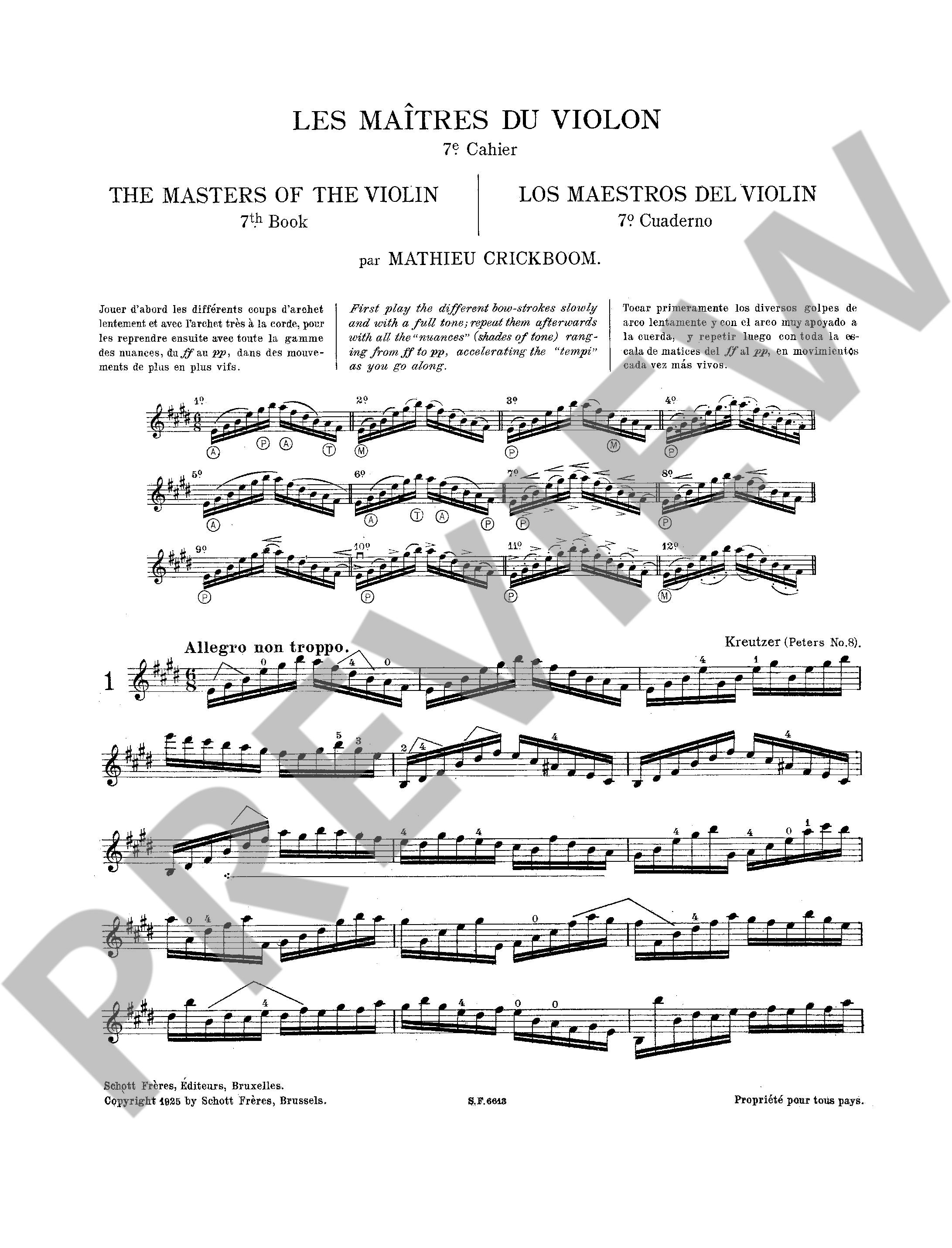 Other Cover Image Die Meister der Violine Band 7