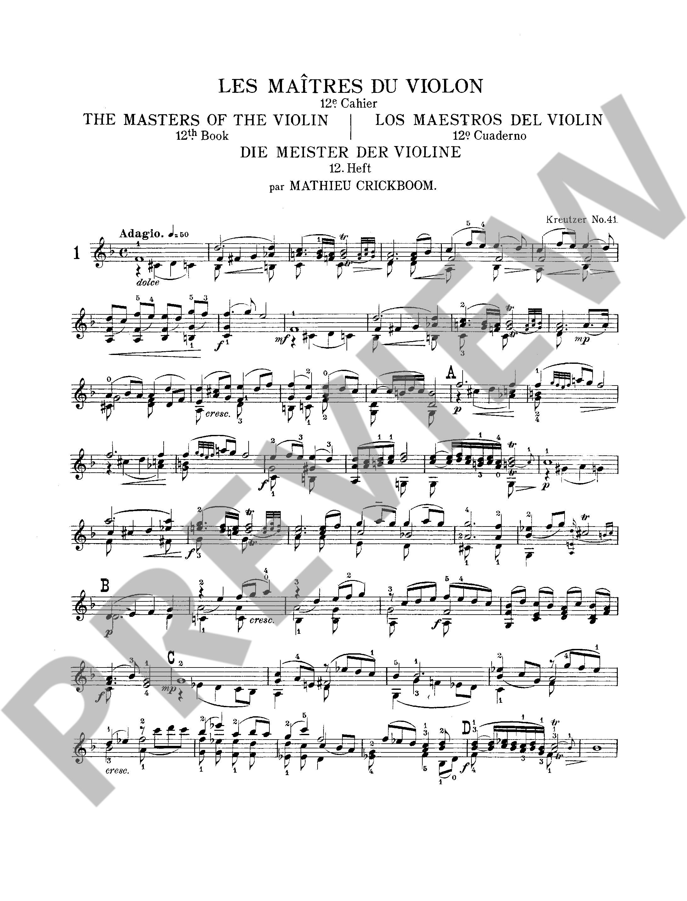 Other Cover Image Die Meister der Violine Band 12