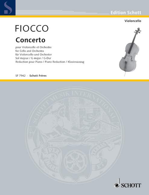 Front Cover Image Concerto G-Dur 