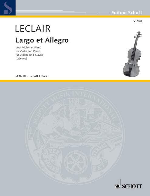Front Cover Image Largo et Allegro Nr. 4