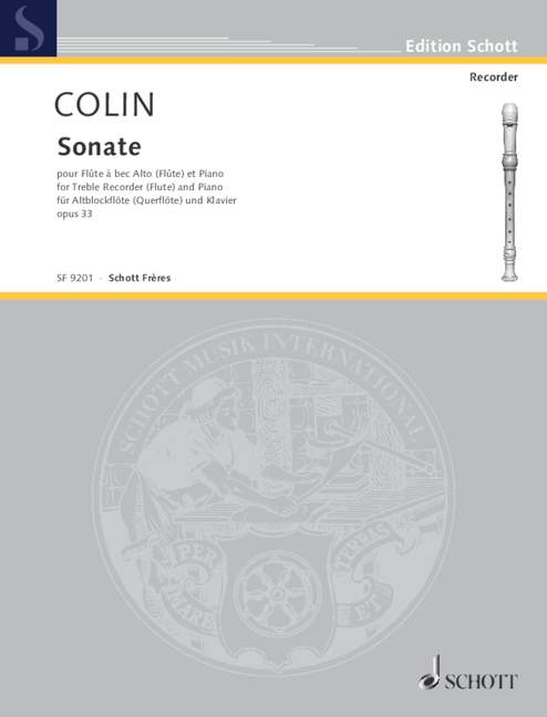 Front Cover Image Sonate op. 33 