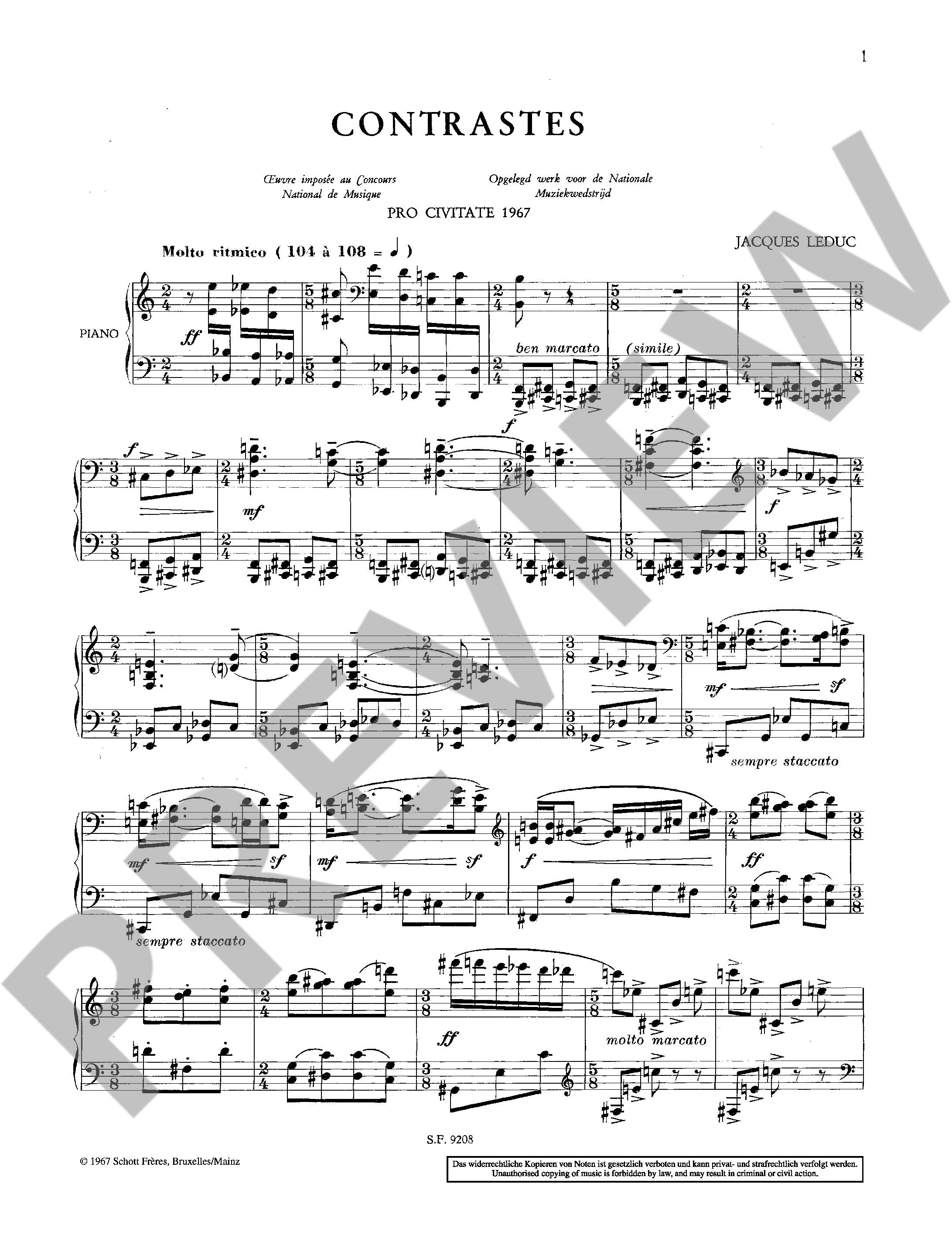 Other Cover Image Contrastes 
