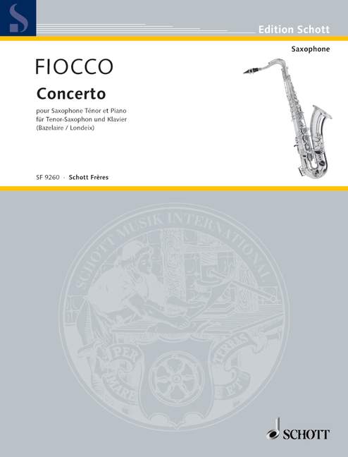 Front Cover Image Concerto G-Dur 