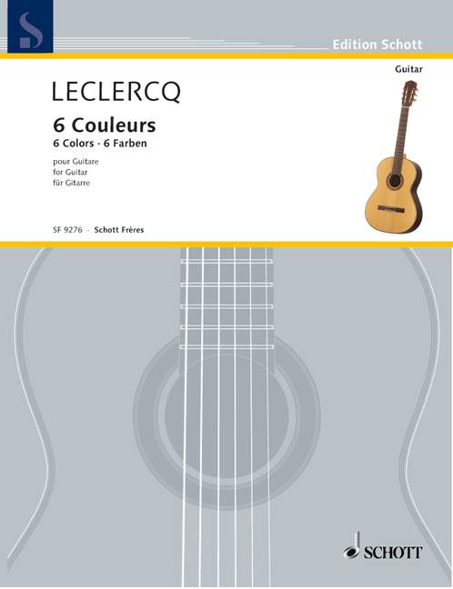 Front Cover Image 6 Couleurs 