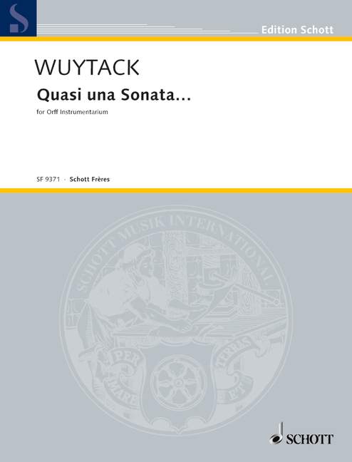 Front Cover Image Quasi una Sonata... 