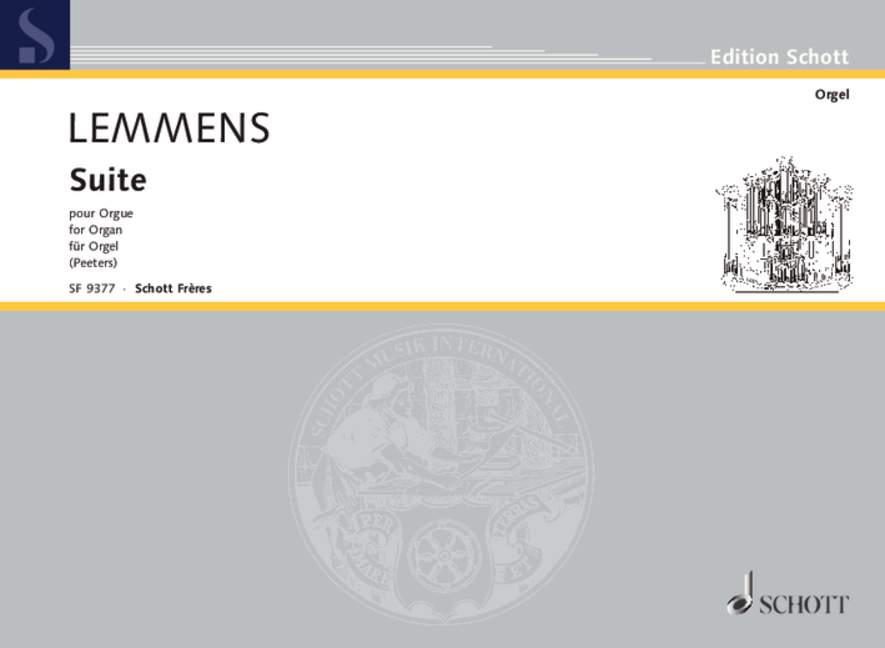 Front Cover Image Suite pour Orgue 