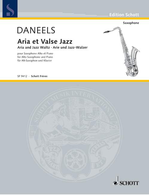 Front Cover Image Aria et Valse Jazz 