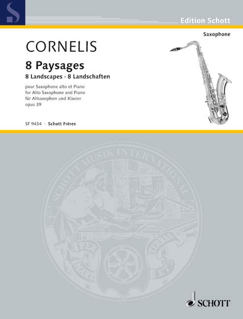 Front Cover Image 8 Landschaften op. 39 
